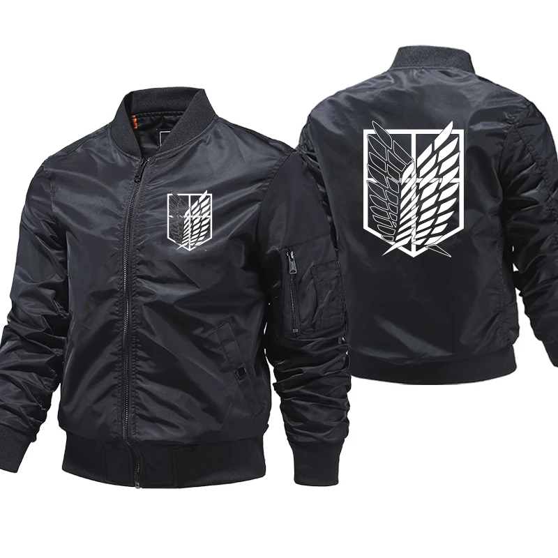 Anime Attack On Titan Bomber Jacket Men 
