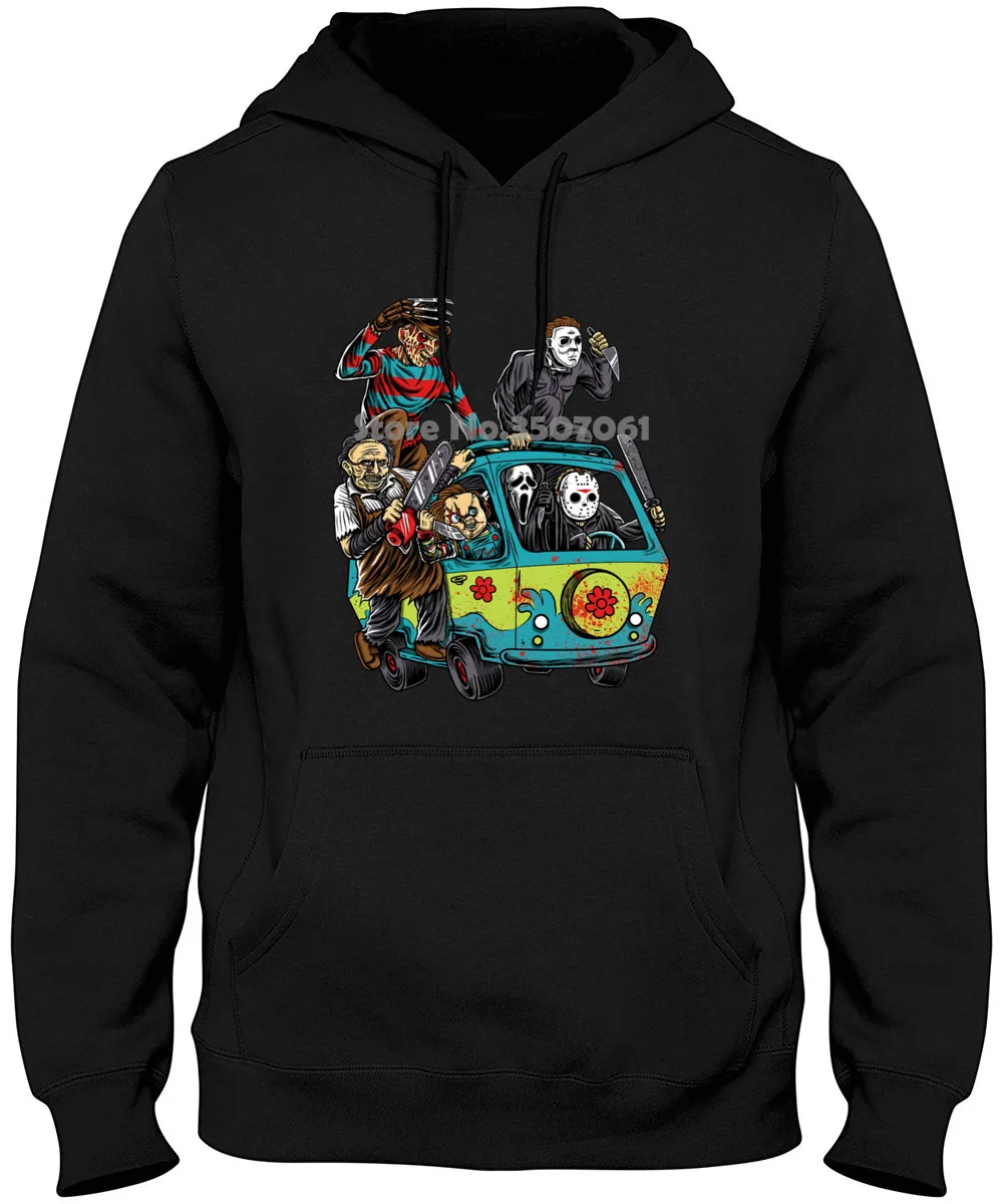 

The Massacre Machine Horror Movie It Pennywise Chucky Freddy Jason F30 Printed Pure Cotton Men's Hoodies & Sweatshirts