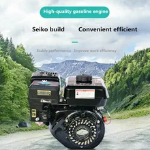 Pull-Start Sprayer-Lawn-Mower Engine Gasoline 168F 4-Stroke for 196CC Cooled Single-Cylinder