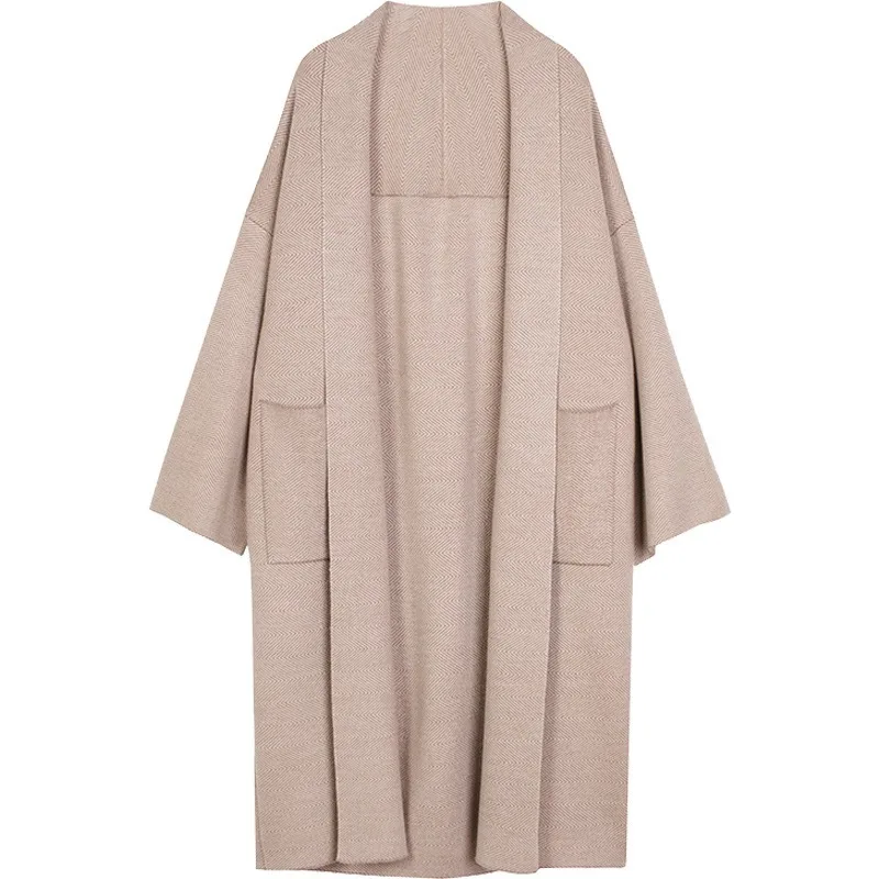 Winter Elegant Winter Coats Loose knit Cardigan