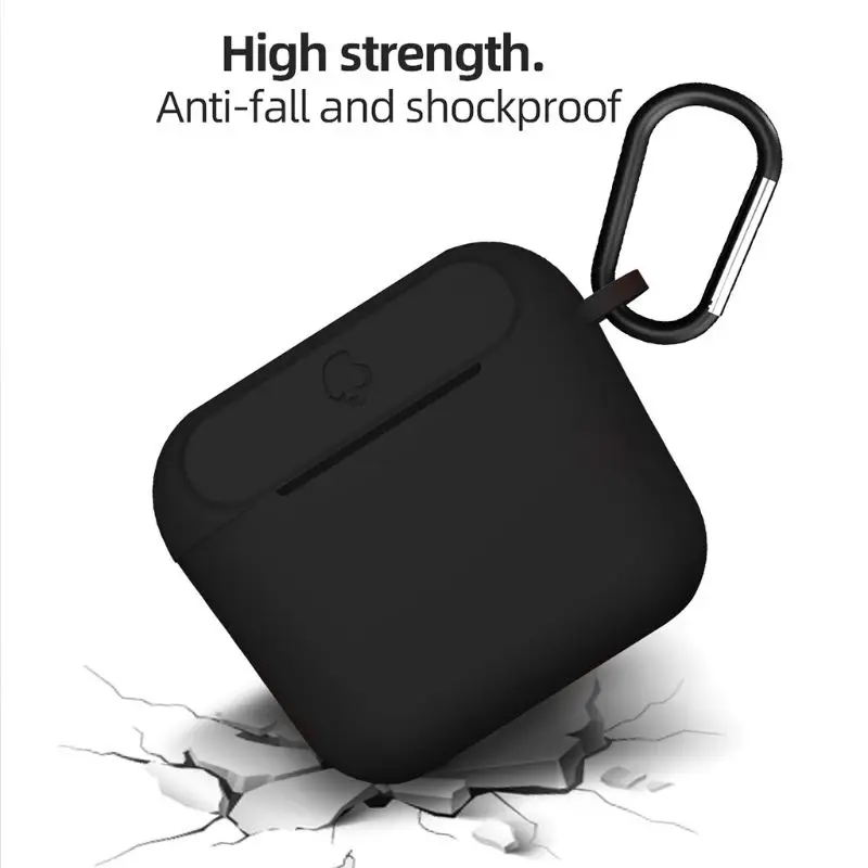 Силиконовый защитный чехол полное покрытие для Anker Soundcore Liberty Air Аксессуары PXPE
