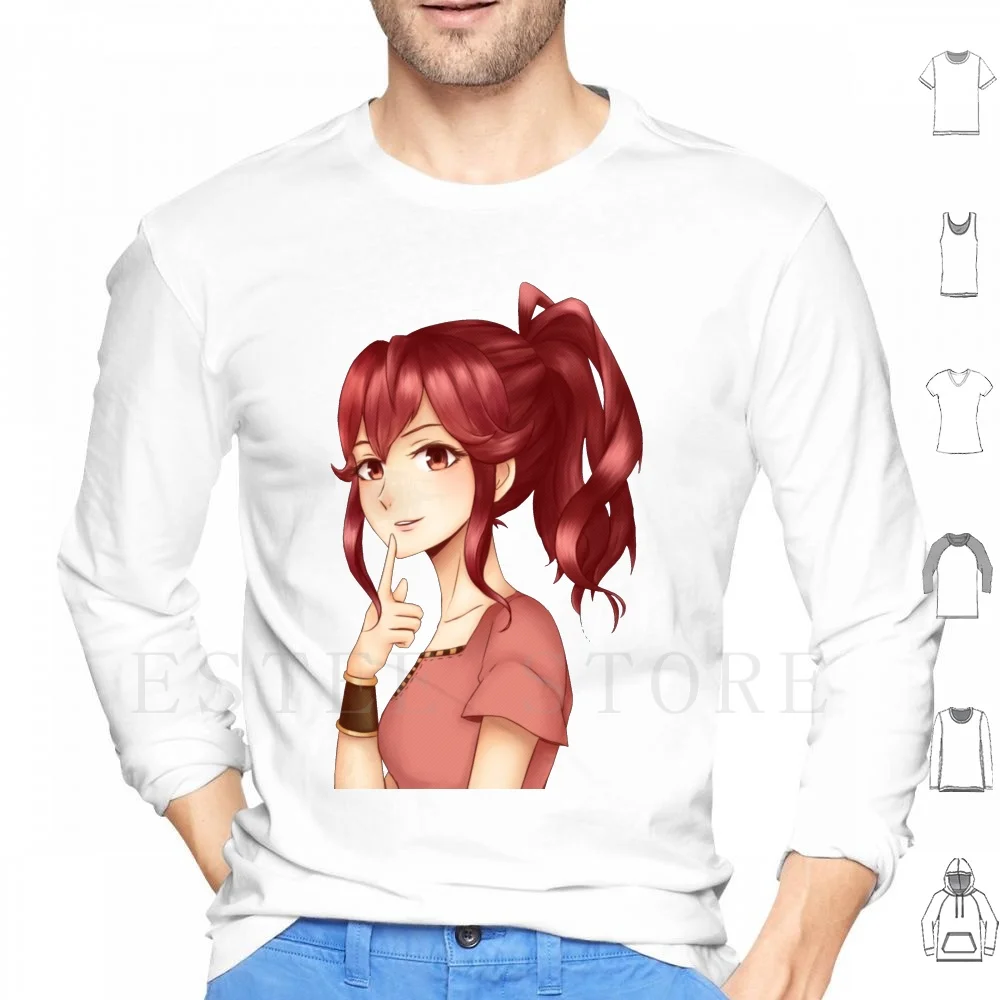 Fire Emblem-Anna Felpe Con Cappuccio Manica Lunga Anna Fire Emblem