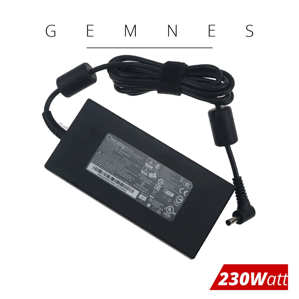 95% Новый оригинальный A17 230P1A Chicony 19 5 V 11.8A 230W адаптер питания для MSI GS65 GS75 Stealth 9SD 407CN