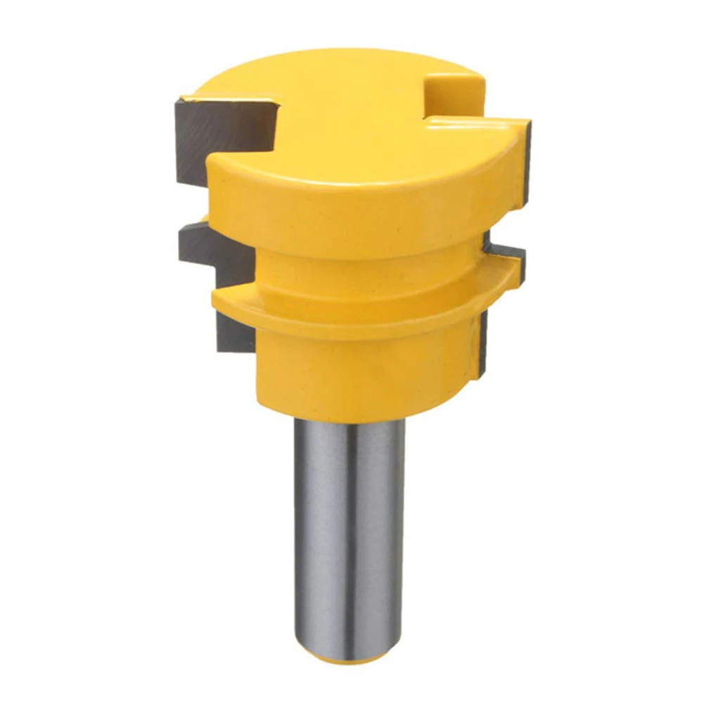 

1/2 Inch Shank Cutter Medium Reversible Router Bit for CNC Wooden Cutter Shank Wood Tenon Milling Cutters Plywood Carpenter Wood