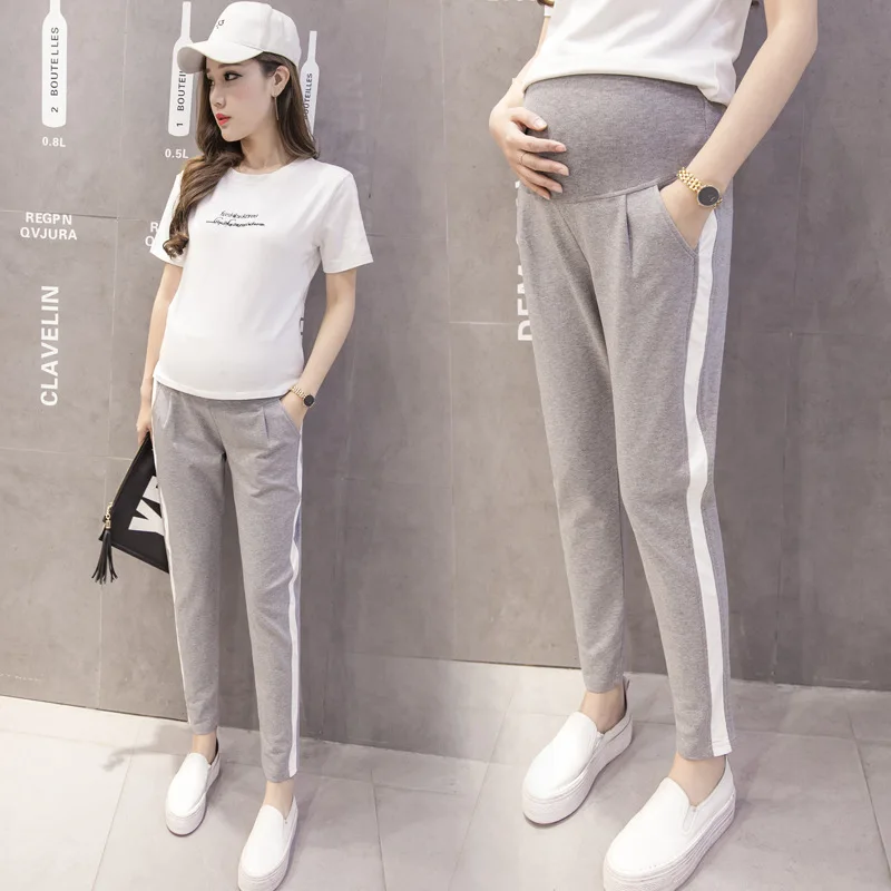 

Maternity Clothes 2019 Spring Clothing Loose-Fit Pregnant Women Maternity Pants Skinny Pants Pregnant Women Gymnastic Pants Oute
