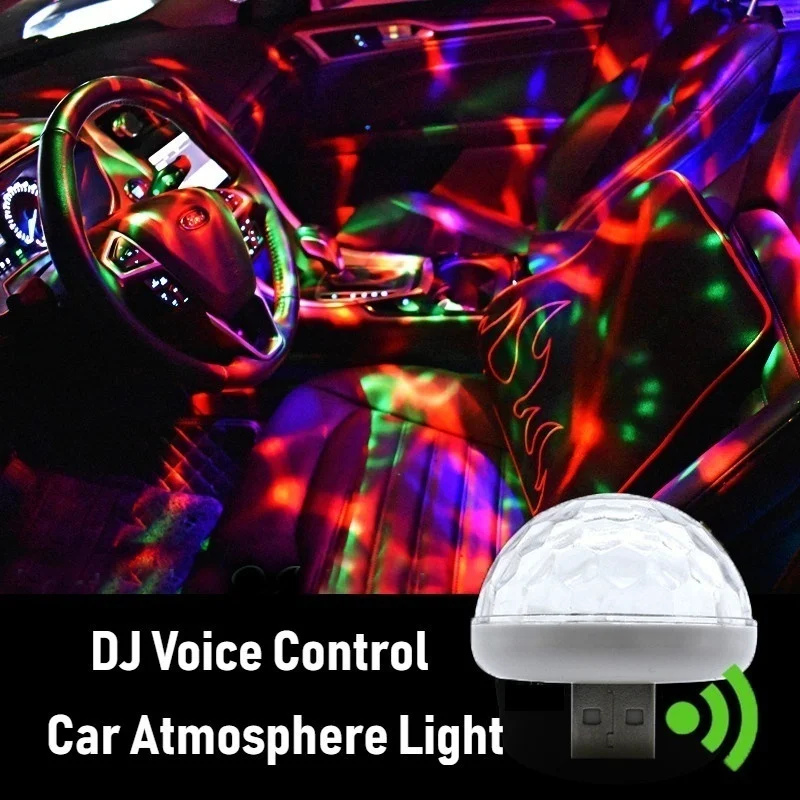 USB LED интерьер автомобиля Атмосфера свет для opel astra j volvo xc60 bmw e92 ford focus mk3 peugeot 406