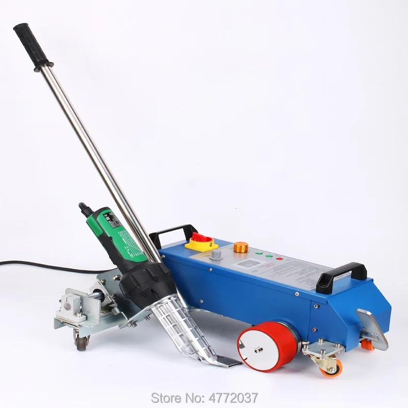 High end smart machine for fabric cloth welder Plastic Hot Air Overlap