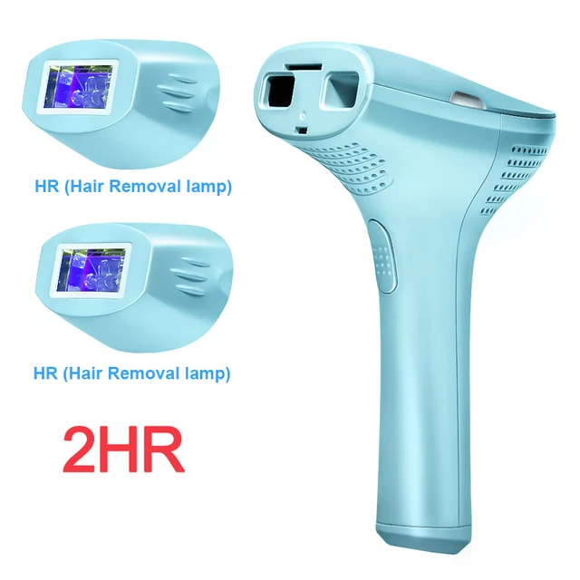 Mlay IPL Depiladora Laser Hair Removal Device with 500000 Shots Bikini Body Face Hair Removal Machine Laser Epilator for Women green 2HR