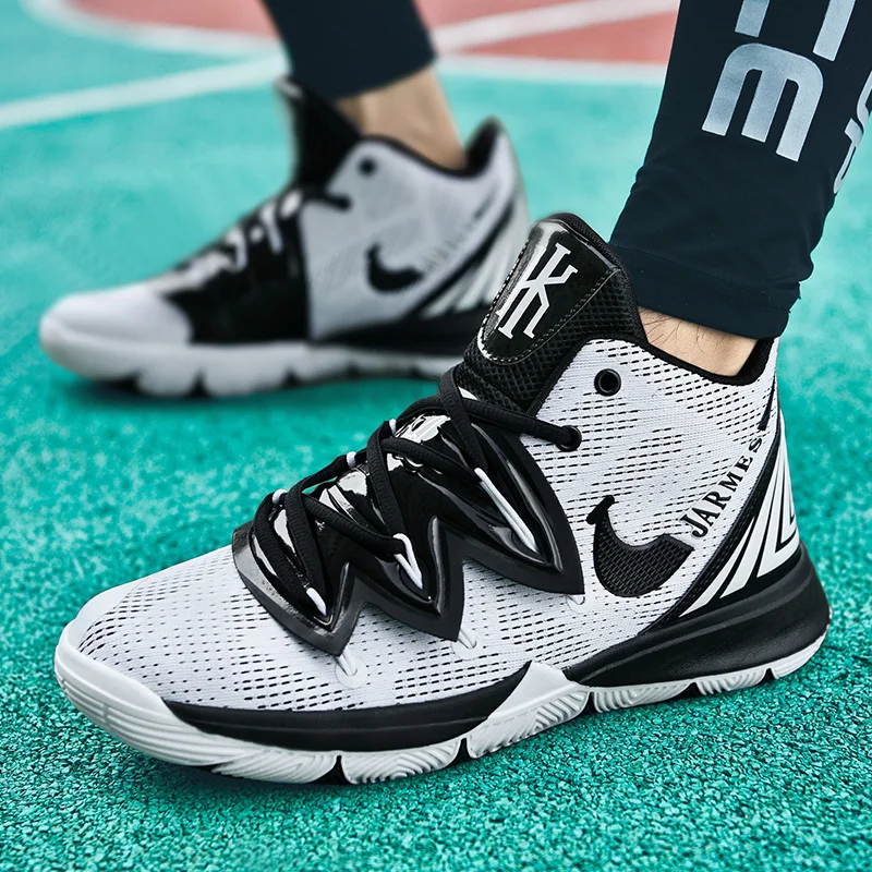 Basketball Shoes men kyrie 5 Couple lebron sneakers women bambas hombre baskets femme sports shoes No-slip jordans for men