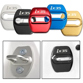

Door Lock Decoration Protection Cover emblem case for HYUNDAI ix35 accessories car styling