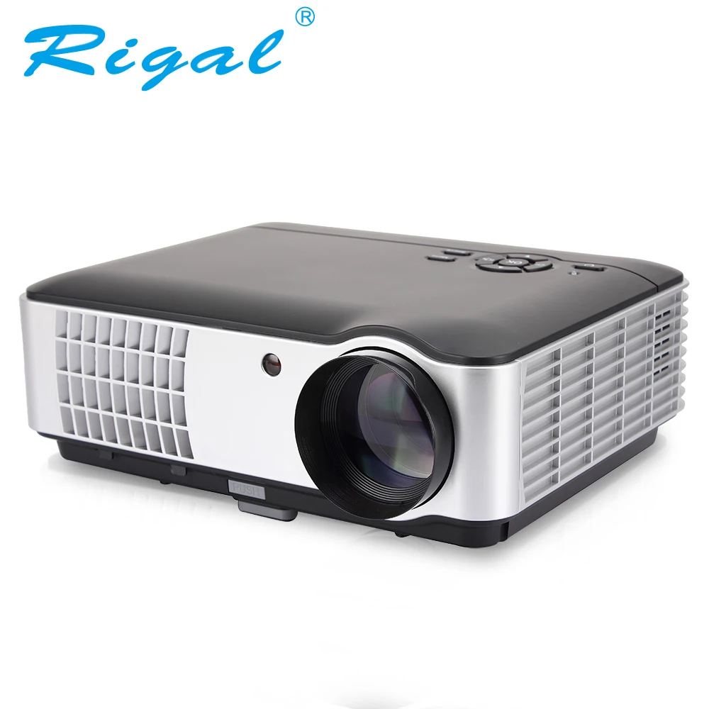 Rigal проектор RD806AW LED умный Android WIFI 5000люмен 3D 720P домашний кинотеатр TV LCD