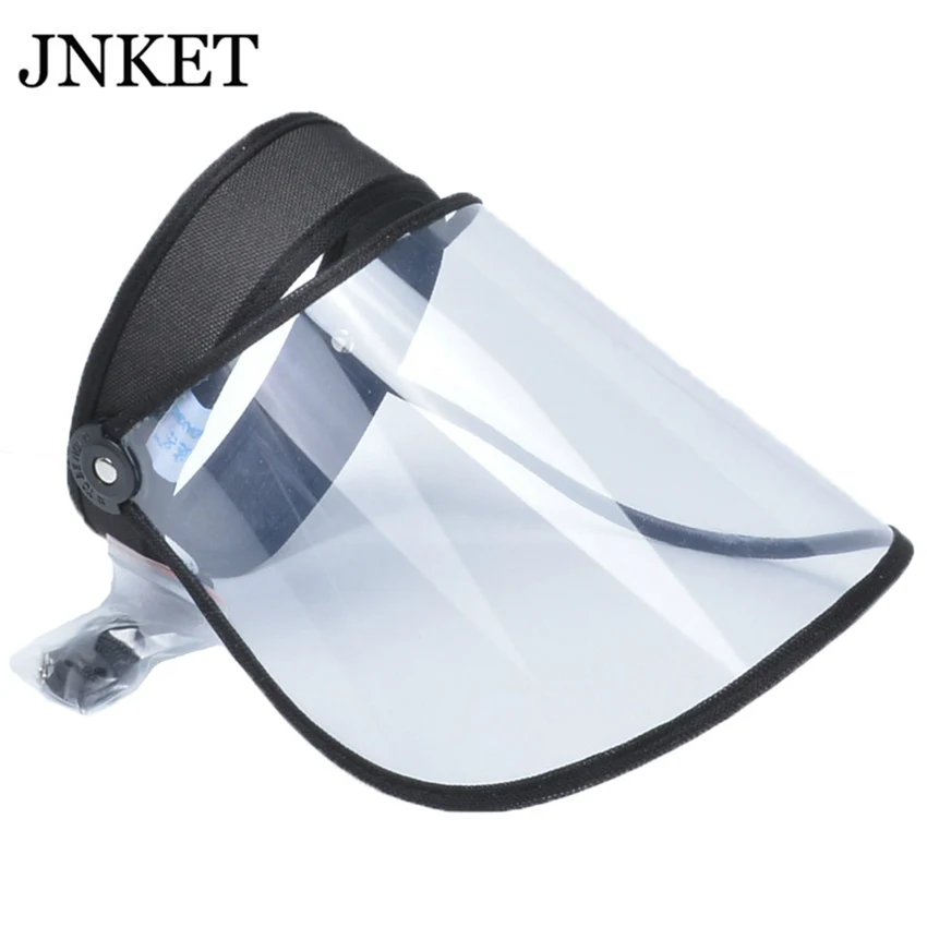 

JNKET New Unisex Anti-Droplet Saliva Empty Top Hat Mask Safety Face Protection Proof Mask UV Protection Sun Hat