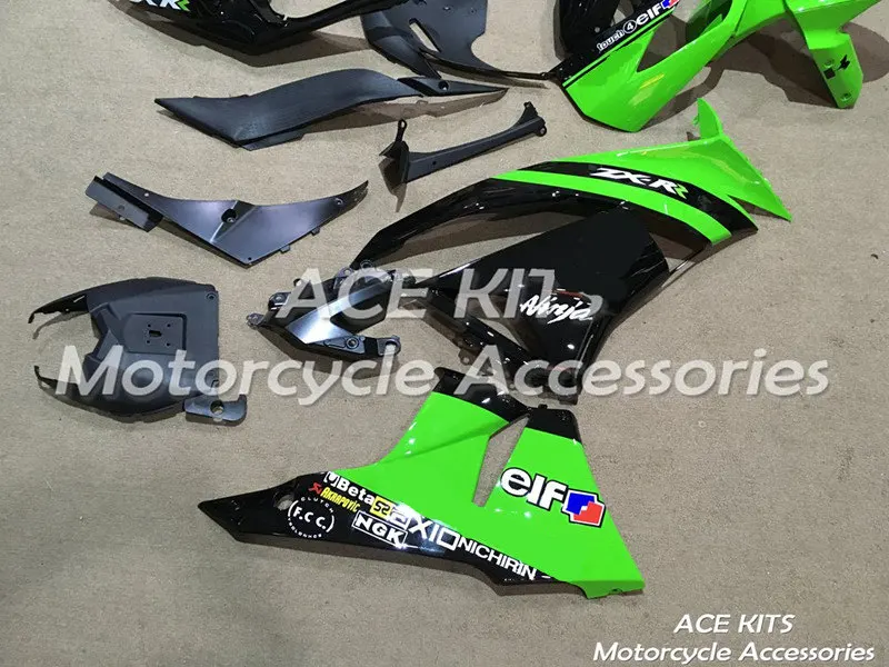 Мотоциклетный обтекатель abs для kawasaki Ninja ZX6R 636 2009 2010 2011 2012 впрыска топлива Bodywor все сорта цветной no 28