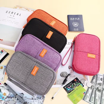 

Cationic Oxford passport bag new id card bag travel hand portable change wallet card package