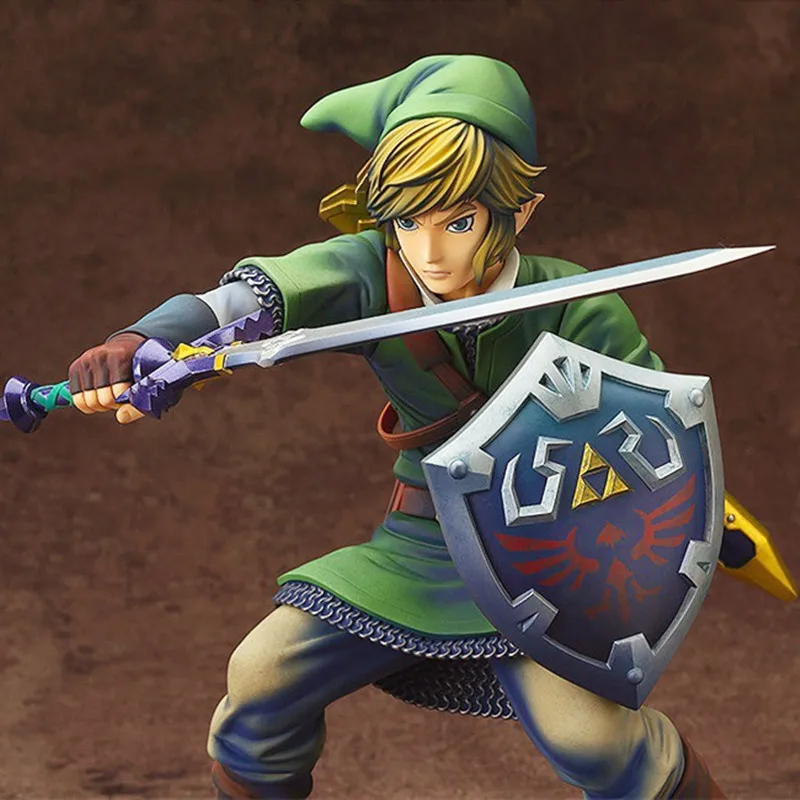 

Cheng yuan Anime Zelda Legend Sky Sword of Link Zelda Link1 Face Transplant Garage Kit Model