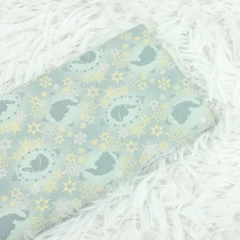 

Half meter brocade fabric with cartoon print handmade DIY garment dress children tissue 100% cotton CR-521