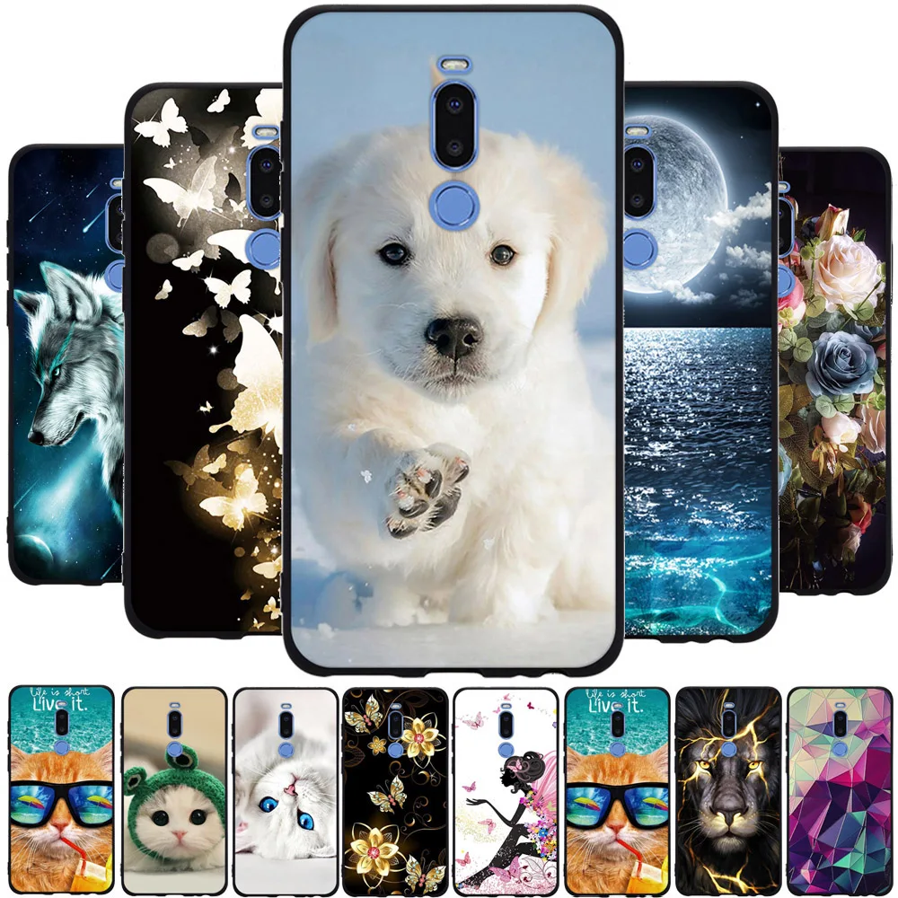 Чехол из ТПУ силиконовый бампер для Meizu Note 8 чехол с 3D рисунком Note8 оболочка 6 0