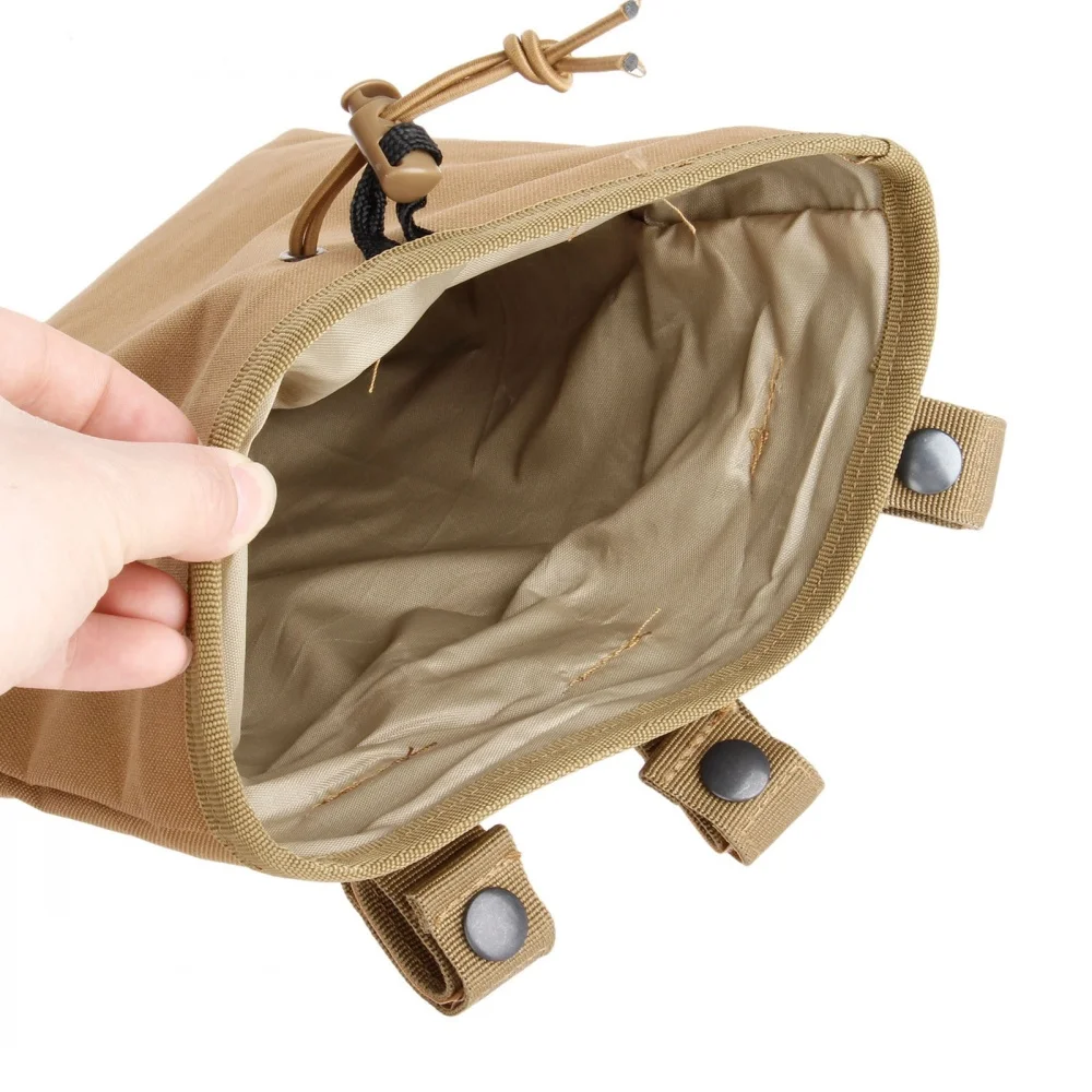

Airsoft Tactical Molle Magazine Dump Drop Pouch Large Utility EDC Bag Military Accessories Recovery Bag Hunting Ammo Mag Pouches