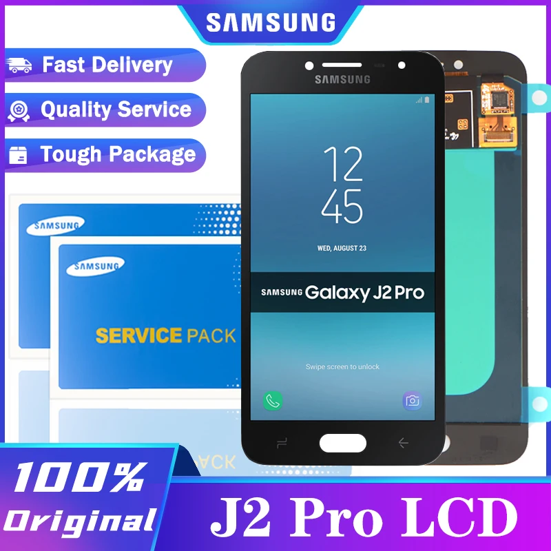 Оригинальный супер Amoled для Samsung Galaxy J2 pro 2018 J250 J250F ЖК дисплей сенсорный экран