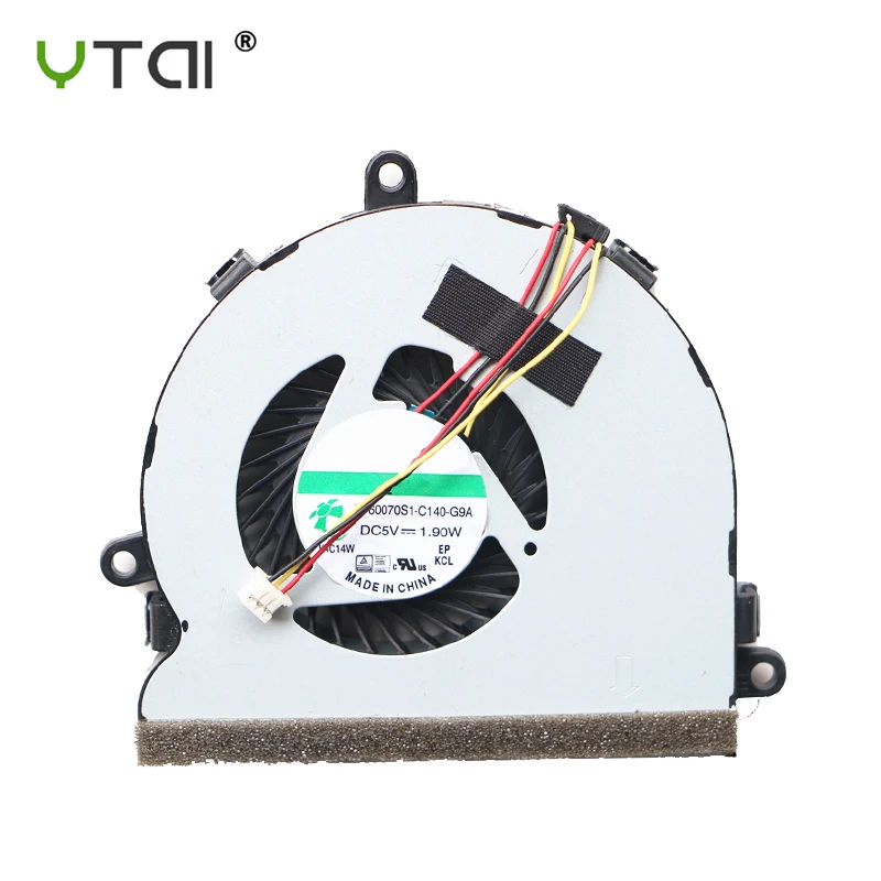 Новый процессор вентилятор для Dell P27F 2521 3521 3721 5521 5721 M53IR 5535 5537 Cpu охлаждающий EF60070S1