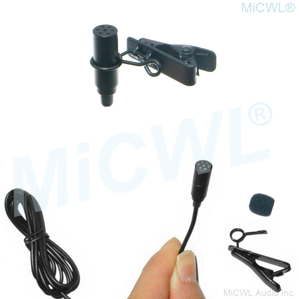 Nuovo Microfono Lavalier Risvolto Mk2 Per Sennheiser G2 G3 G4 Trasmettitore Wireless Beltpack Con Fermacravatta