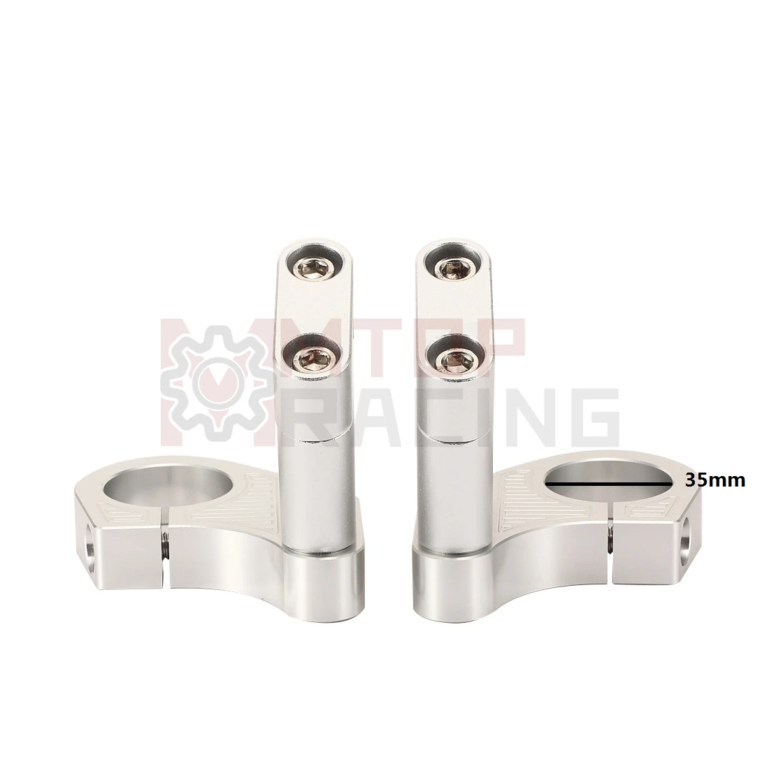 

Универсальный зажим 46 мм для вилки и трех деревьев, верхний зажим для руля, кронштейн для Yamaha Honda, Suzuki GSXR, CBR1000, YZF, защита на хомут передней и верхней части