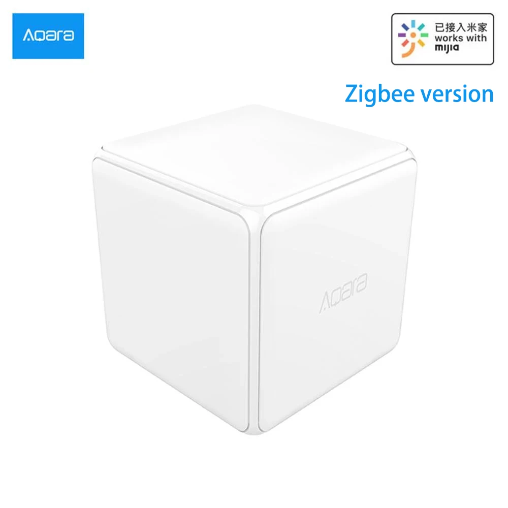 Контроллер Aqara Magic Cube версия Zigbee управляемая шестью движениями для умного дома