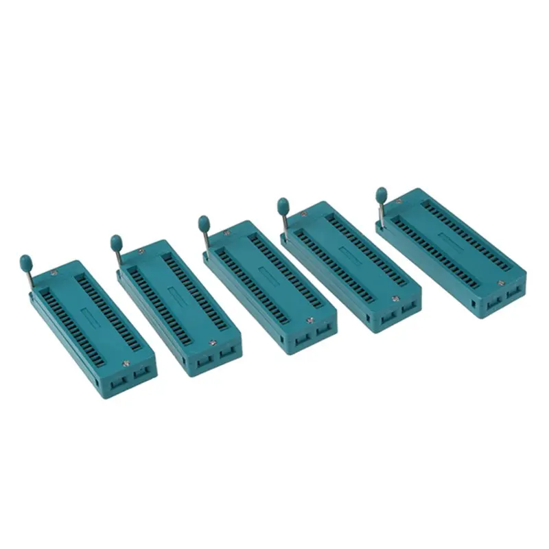 5 шт. Многофункциональный Универсальный 40P 40Pin ZIF ZIP DIP IC Тест Тестер плата