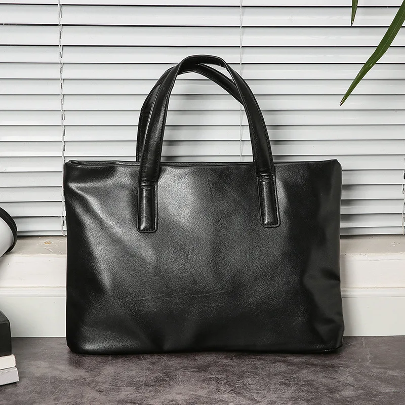 

Men's handbag horizontal style briefcase computer bag new style business bag document cover