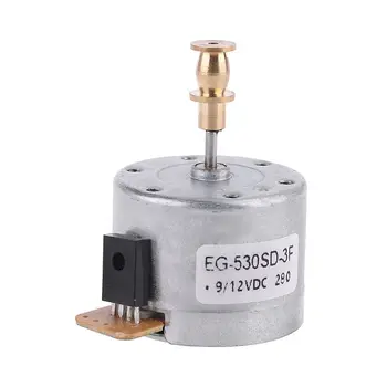 

EG530SD-3F DC5-12V 3-Speed 33/45/78 RPM Metal Turntables Motor for Record Player