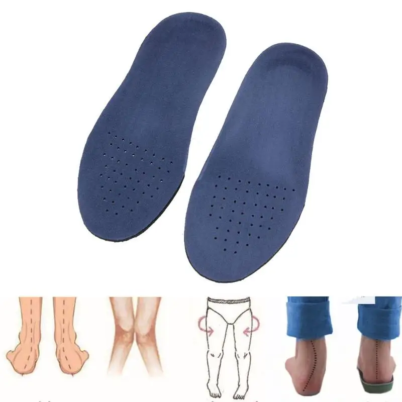

1Pair Orthotic Insoles EVA Adult Flat Foot Arch Support Orthopedic Insoles Foot Care for Men Women Feet Care Stick Pad