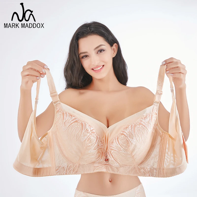 

Comfort Cup Plus Size Bra for Women Biggest C D E Cup Bra Large Size Lingerie Push Up Thin Full Cup Sexy Lace Plus Size Bra