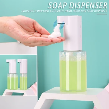 

Automatic Induction Soap Dispenser Foaming Hand Washer Sensor Touchless for Home Bathroom S55