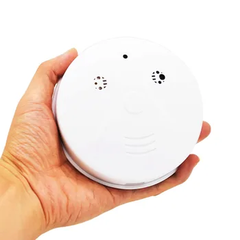 

Battery Wifi Fire Smoke/Dangerous Gas Detection Alarm CCTV Home Security Video Surveilance WiFi CCTV Mini Network IP Camera