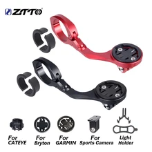 ZTTO MTB bisiklet dış ön bilgisayar montaj tutucu Garmin/Cateye/Bryton bisiklet bilgisayar spor kamera lamba tutucu braketi