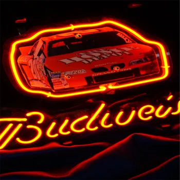 

Sports Car Glass Tube neon Sign for Bedroom all size 17'' 19'' 24'' 30'' CROSS neon light for party home
