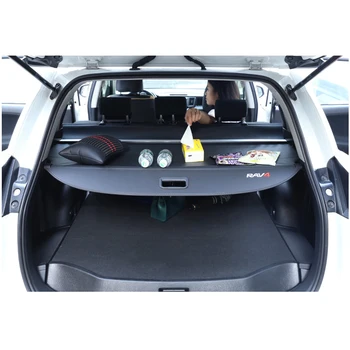 

For 2020 RAV4 boot curtain refitted boot partition 13 to 19 original canvas leather boot cover retractable boot pad