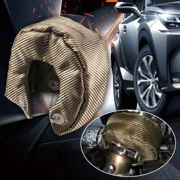 

T4 Turbo Heat Barrier Shield 1000℃ Temp Rating Glass Fiber Fits for T3 Replacement Replaces High Quality Stock