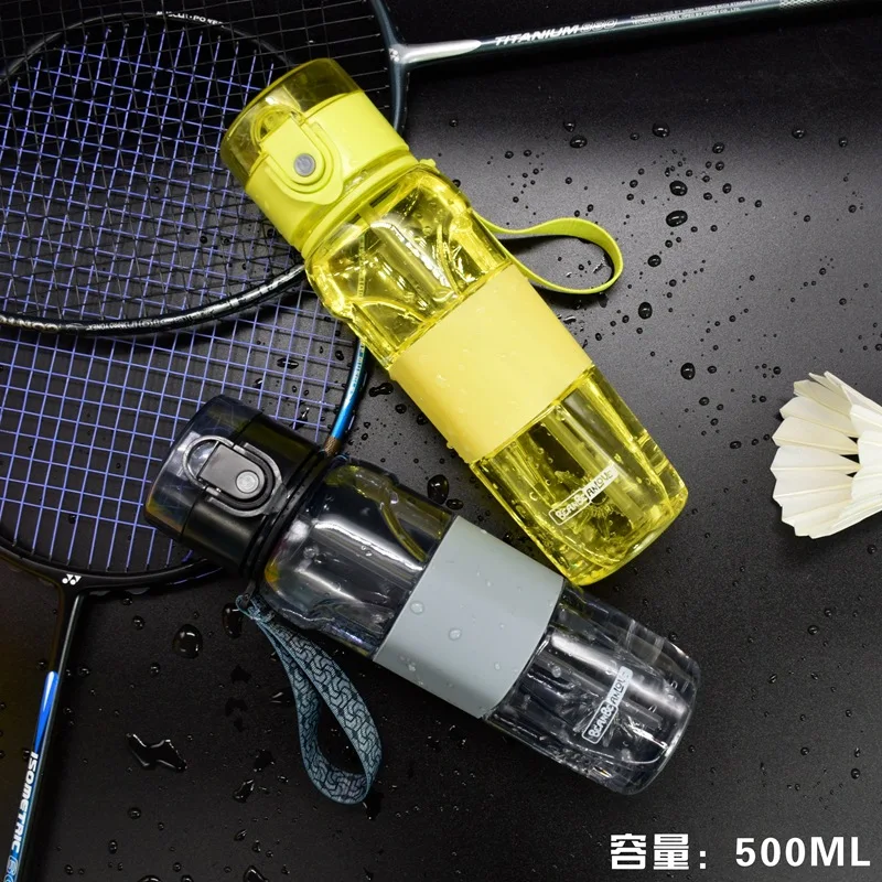 

New Sports Cup Bounce Cover Straight Drink Cup Sensitive Silicone with Filter Environmentally friendly material