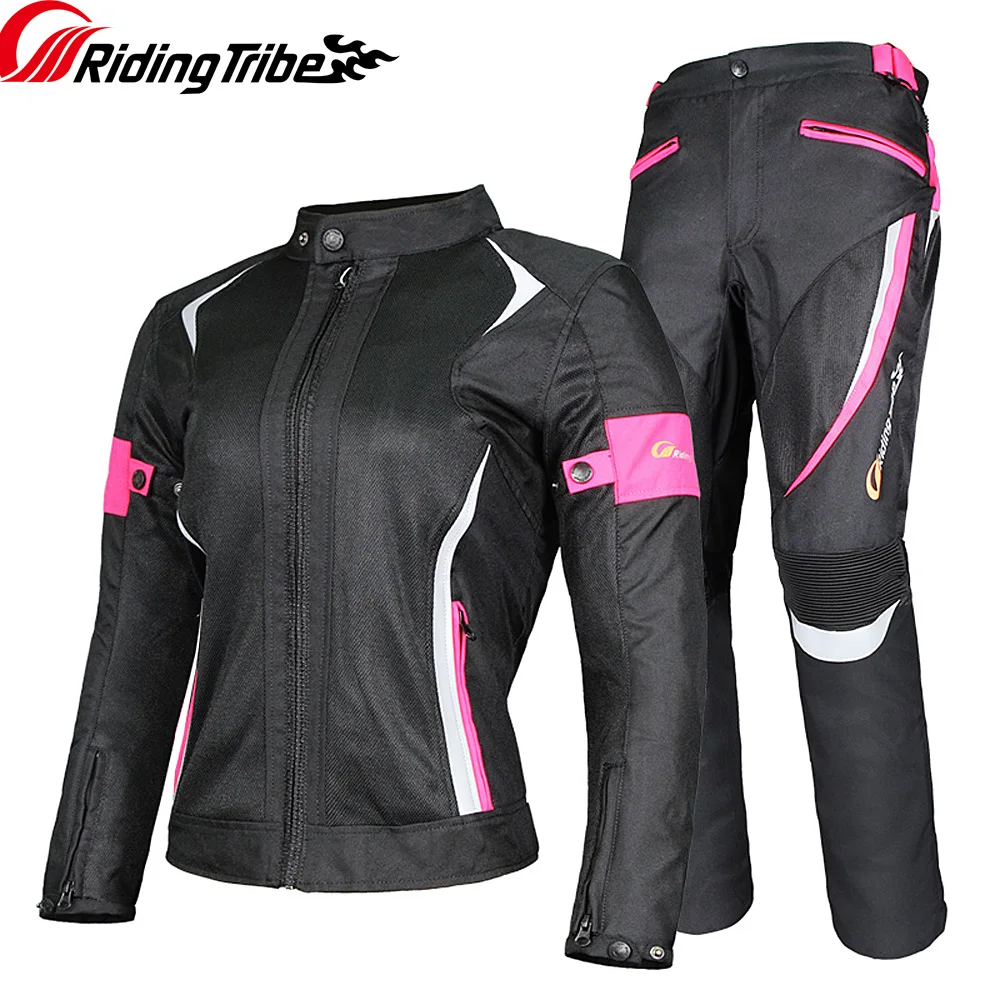 Женская мотоциклетная зимняя куртка брюки водонепроницаемая одежда для верховой езды гоночный костюм встроенный 9 шт. Защитное снаряжение и подкладка JK-64