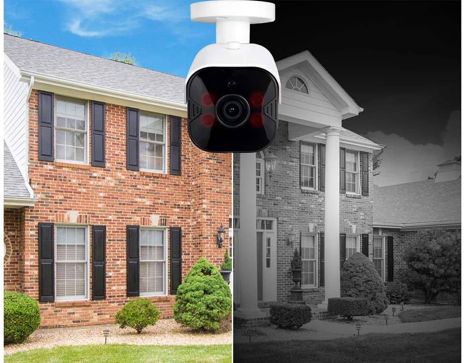 ZOSI HD 2MP Wifi IP камера 1080P Беспроводная CCTV цилиндрическая камера наблюдения наружная двухсторонняя аудио камера безопасности облачный сервис