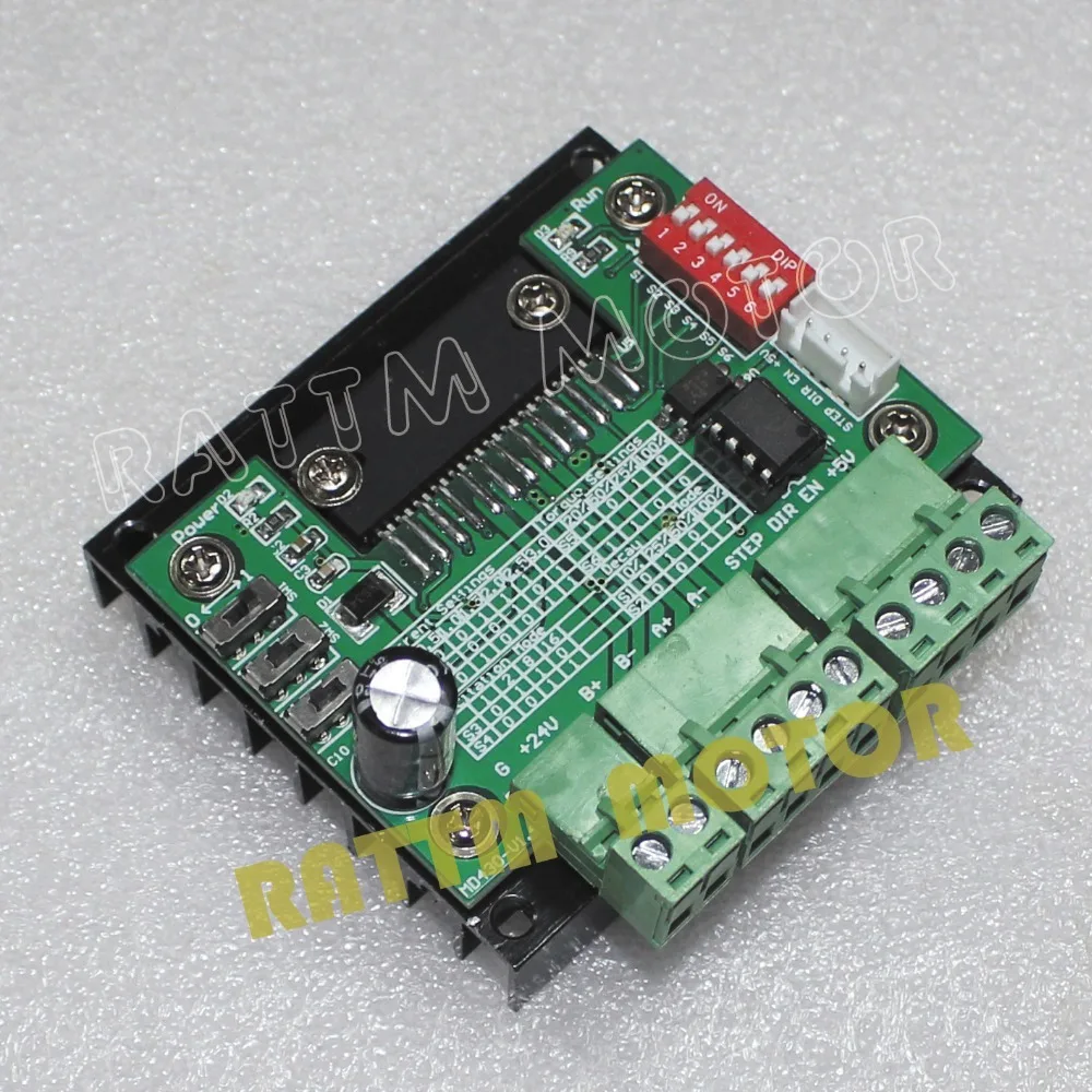 Одна ось 3.5A TB6560 Драйвер шагового двигателя 16 микрошаг заводская цена MD430 для NEMA17 NEMA23 шаговый двигатель CNC маршрутизатор