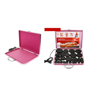 

2Pcs Hot Stone Massage Heater Warmer Box Case For 24x Spa Rock Stone US Plug