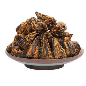 

2020 China Dian Hong Cha Dian Black Tea Luzhou-flavored Gold Wire for Clear Heat and Detoxification