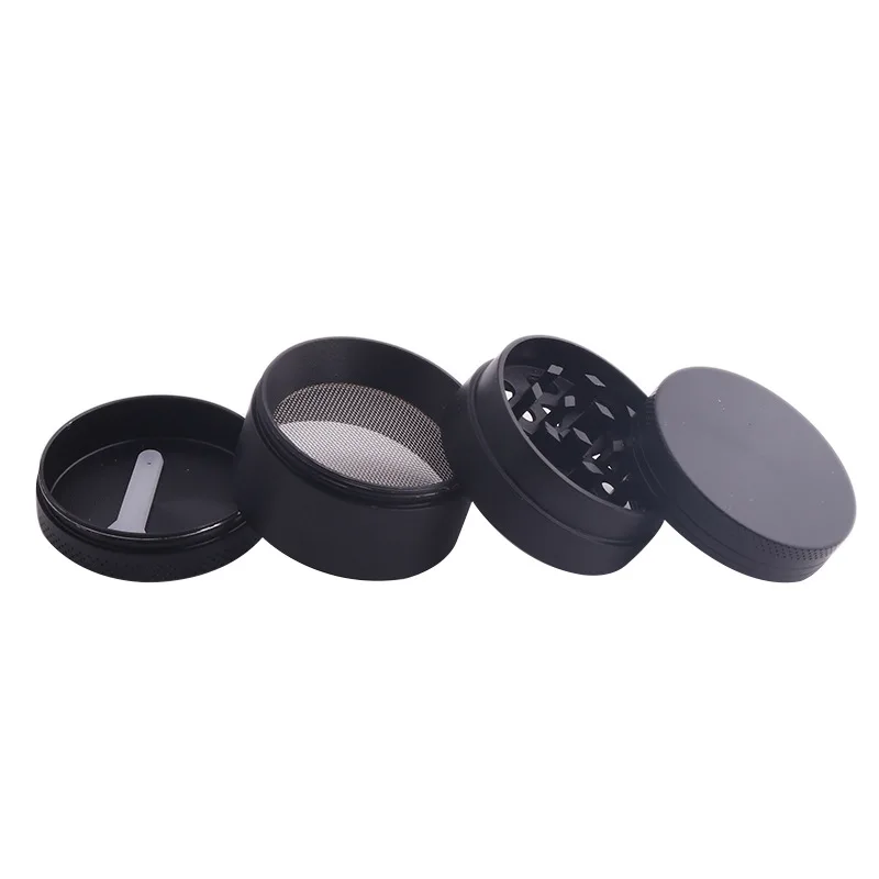 

40mm Zinc Alloy Tobacco Grinder 4 Layer Metal Grinder For Manually Broken Tobacco Smoking Accessories Grinders