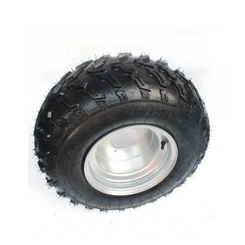 Best-selling GO KART KARTING ATV UTV Buggy 22X10-10 Inch Wheel Tubeless Tyre Tire With Aluminum Alloy Hub