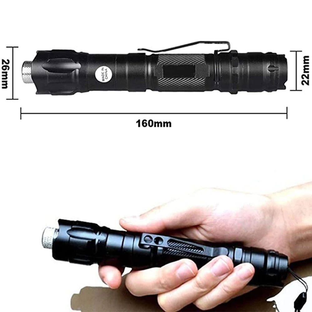 Зеленая лазерная указка высокой мощности 532 нм 5 мВт ручка регулируемая красная с