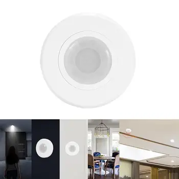 

Smart Home Motion Sensor Wireless Ceiling PIR Alarm Human Body Infrared Security Detector Light Switch Time Delay