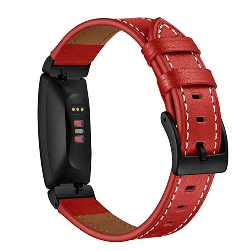 10 цветов браслет из натуральной кожи ремешок для Fitbit Inspire/Inspire Hr браслеты для Fitbit Inspire фитнес-трекер