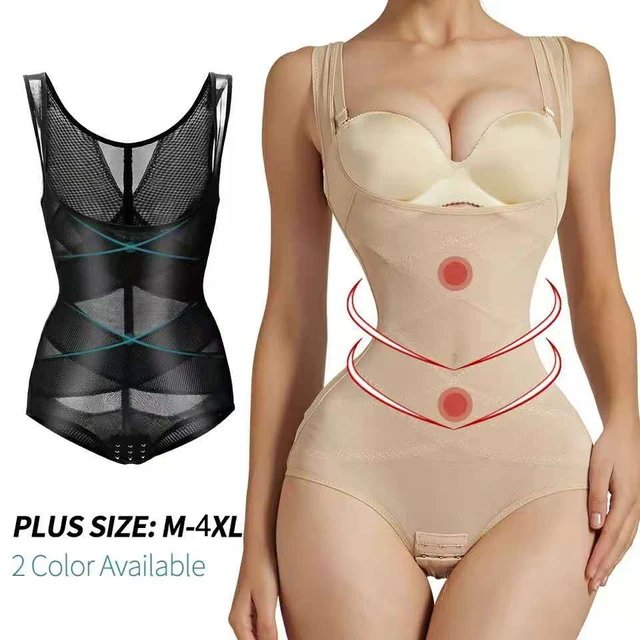 Fajas Colombianas Plus Size Shapewear Women Full Body Shaper Waist Control  Slimming Bodysuit Modeling Strap Corrective Underwear - Shapers - AliExpress